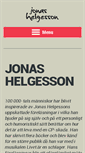 Mobile Screenshot of jonashelgesson.se